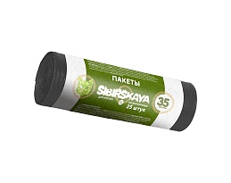 Мешки для мусора 30 л, черные, в рулоне 25 шт., ПНД, 7 мкм, 580х480 мм, SIBIRSKAYA, 101-003 S в Майкопе Мешки для мусора 30 л, черные, в рулоне 25 шт., ПНД, 7 мкм, 580х480 мм, SIBIRSKAYA, 101-003 S в Майкопе