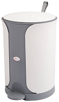 Контейнер для мусора Sтилъ с педалью 18 л серый 18 серый в Майкопе