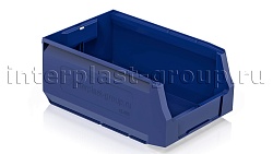 Складской лоток/контейнер для зап. частей, крепежей 350х225х150 синий