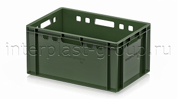 Ящик для мяса и колбасных изделий Е-3 зеленый в Майкопе