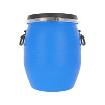 Бочка пластиковая 48 л с хомутом в Майкопе