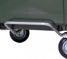 Педаль для мусорного контейнера 770 л.  серый в Майкопе