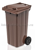 Мусорный контейнер 120 л коричневый 120 коричневый в Майкопе Мусорный контейнер 120 л коричневый 120 коричневый в Майкопе