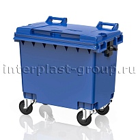 Контейнер для мусора 660 л голубой 660 голубой в Майкопе