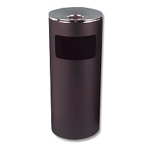 Урна металлическая с пепельницей, Титан, 29 л, черная, оцинкованная сталь в Майкопе Урна металлическая с пепельницей, Титан, 29 л, черная, оцинкованная сталь в Майкопе