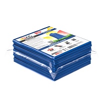 Мешки для мусора 160 л, синие, в пачке 10 шт., ПВД, 40 мкм, 900х1100 мм, i-Bag в Майкопе