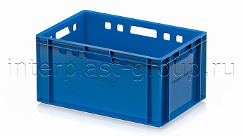 Ящик для мяса и колбасных изделий Е-3 голубой в Майкопе Ящик для мяса и колбасных изделий Е-3 голубой в Майкопе